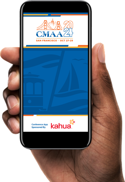 CMAA Event App Screen